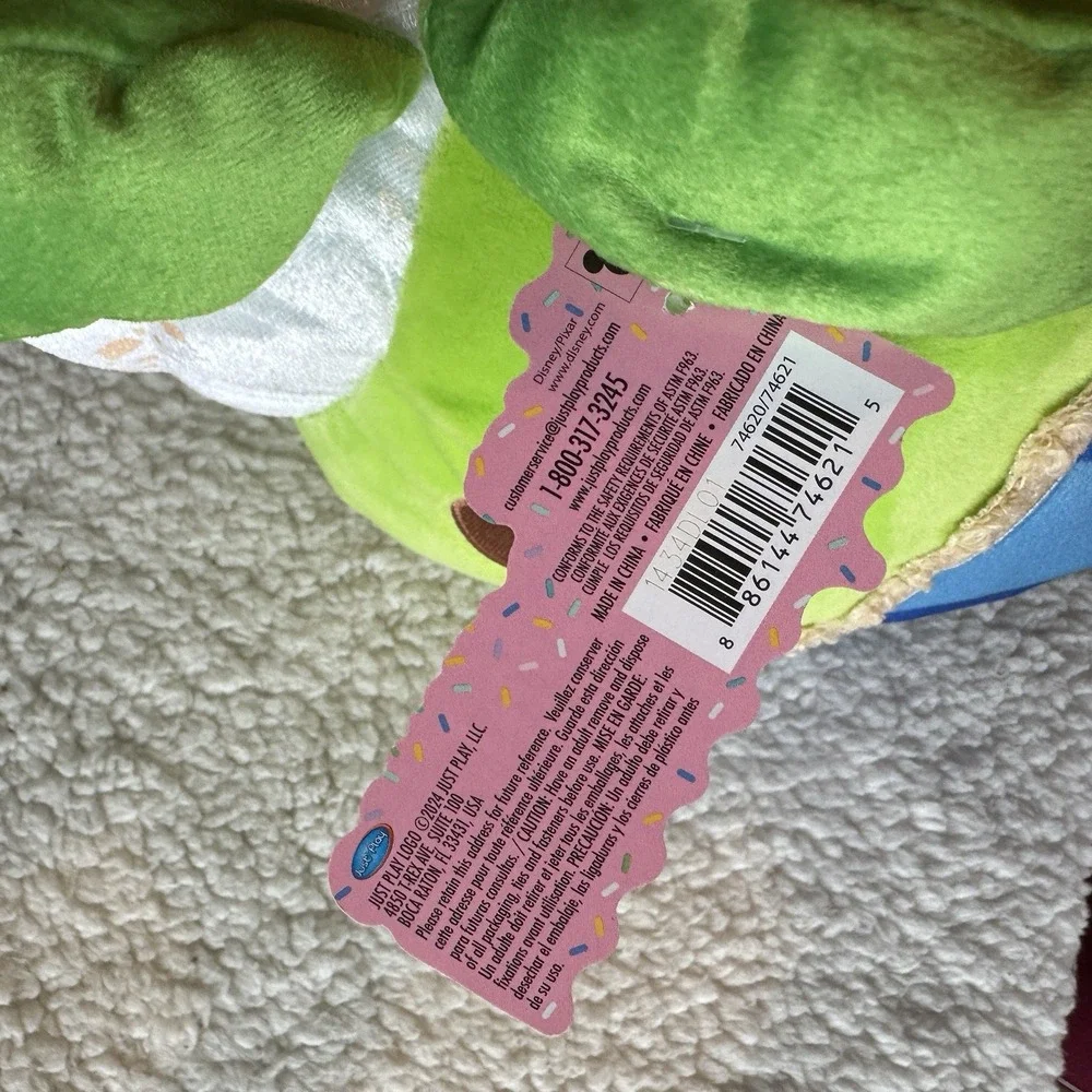 LARGE Disney Munchlings‎ Single Serve Plush Rare Alien Key Lime Cupcake Scented